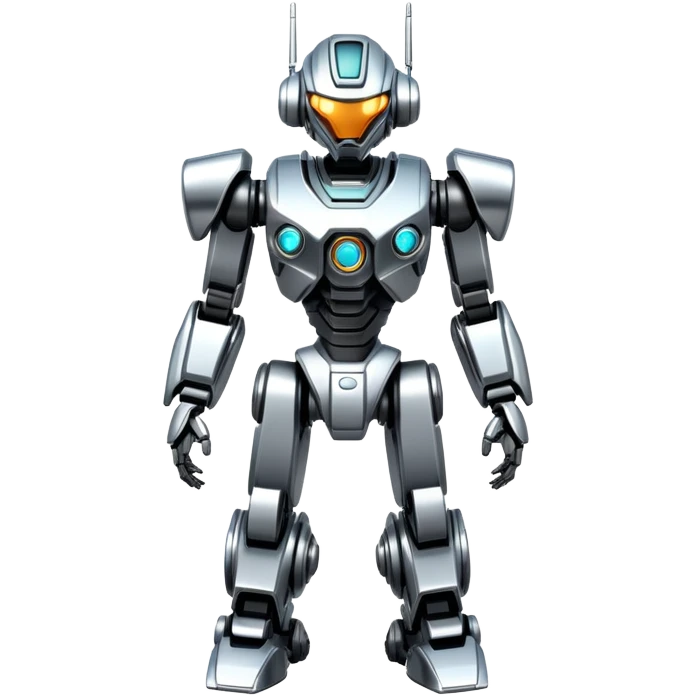 Futuristic technological mecha emoji