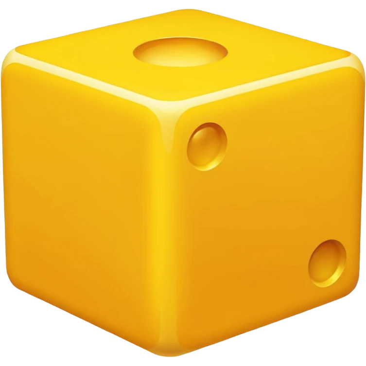yellow flavor cube emoji
