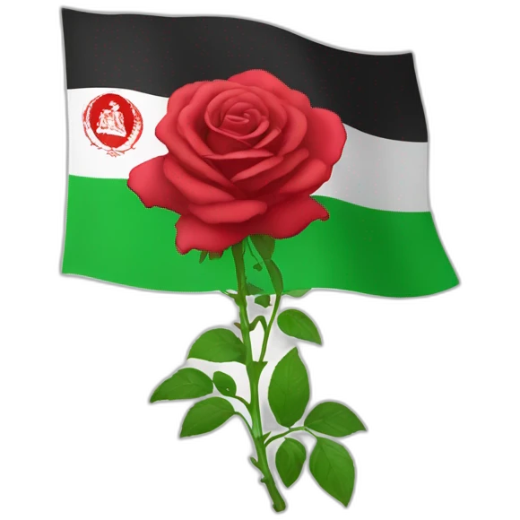 Panthère rose with flag of Afghanistan  emoji