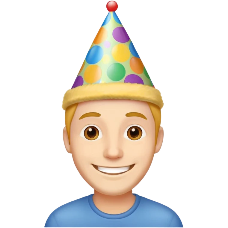 Birthday man emoji