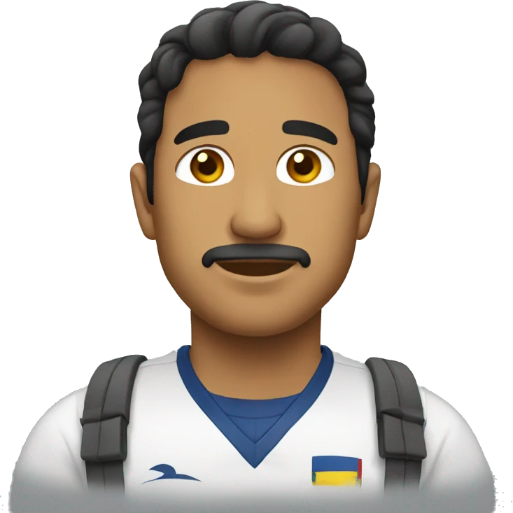 Colombiano serio emoji