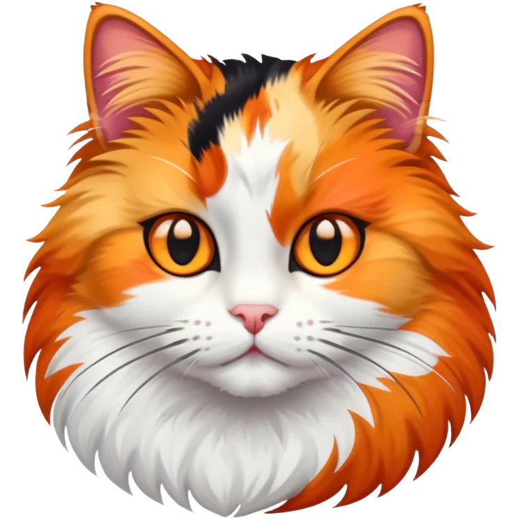 Calico cat emoji