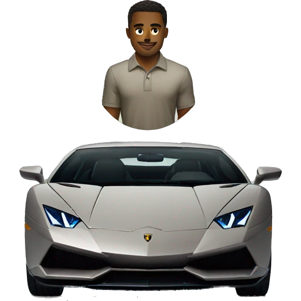 Lamborghini emoji