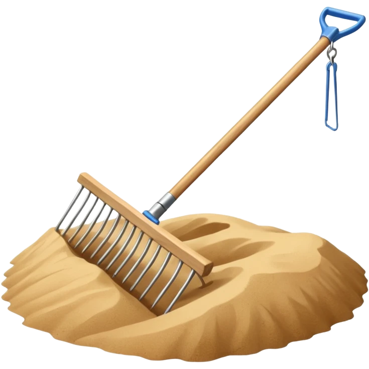 sand rake emoji