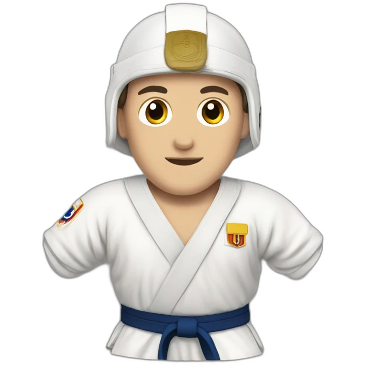Napoleon judoka emoji