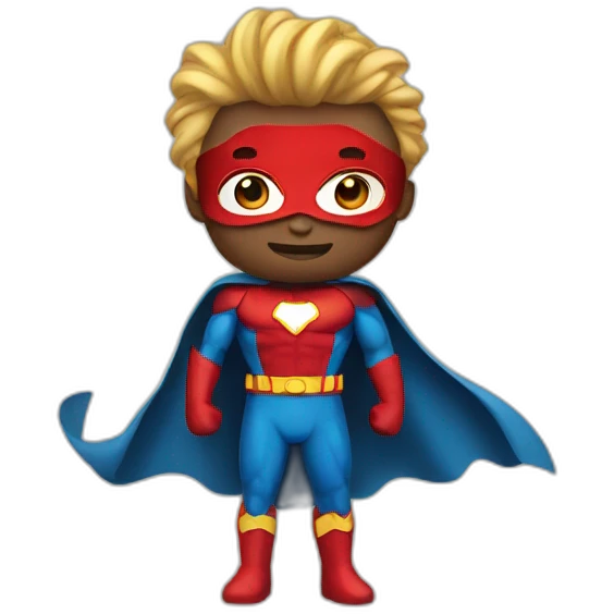 super hero emoji