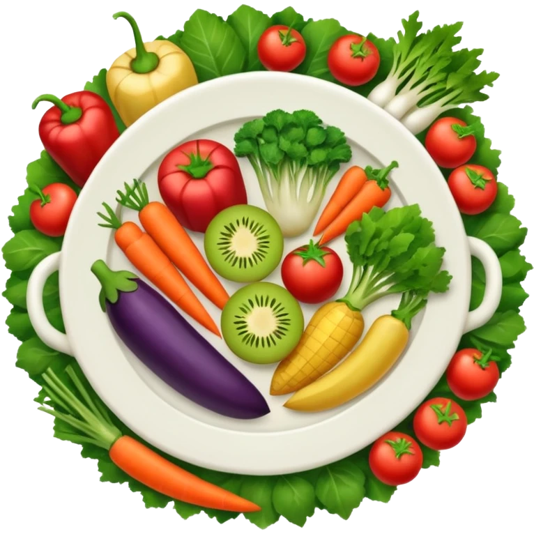 emoji de un alimento saludables emoji