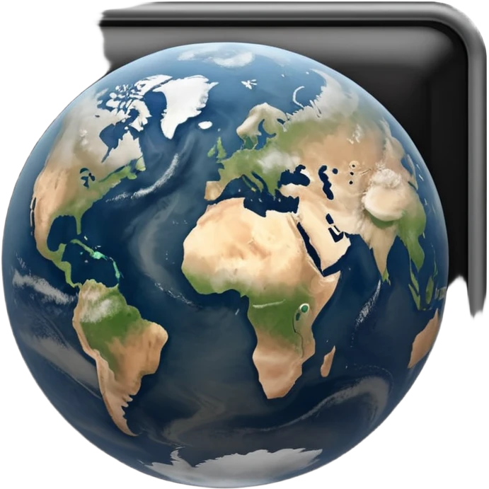 Pollution on earth and earth surface should seen more polluted  the view should be from outer space  emoji