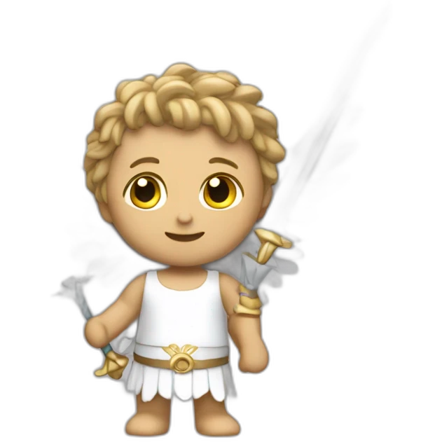 un ange avec une épée emoji