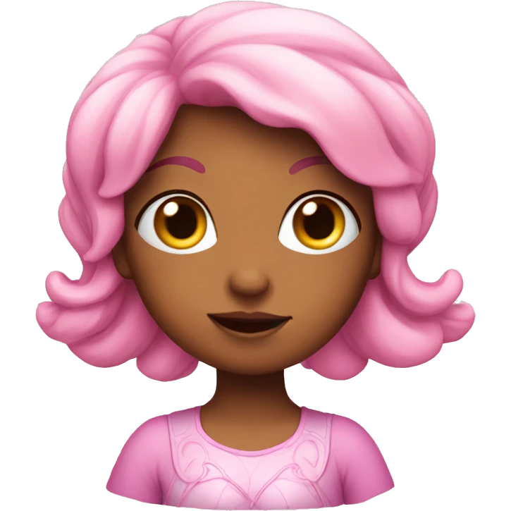 pink girl fairy emoji