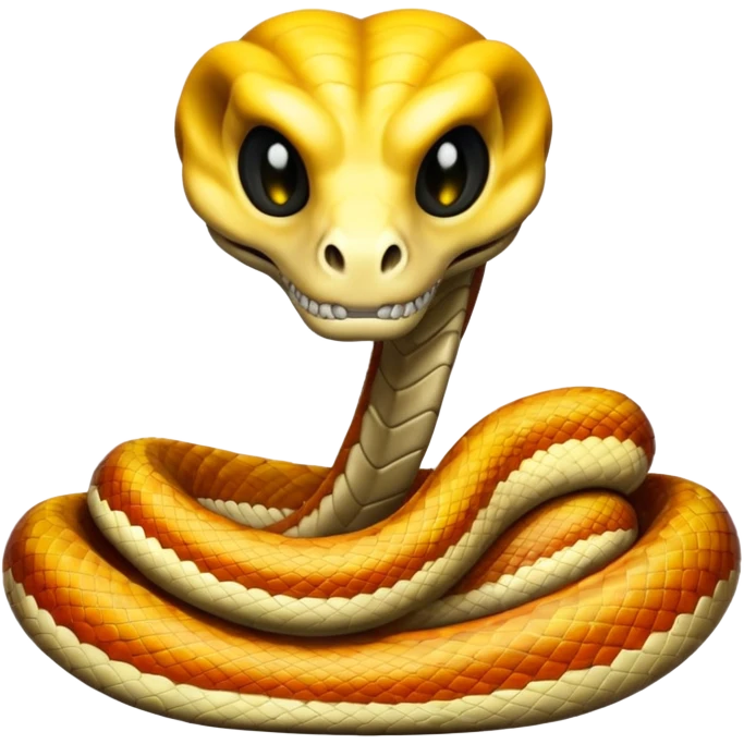 Змея питон призрачный гонщик emoji