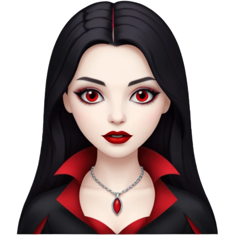 Nosferatu coquette vampire emoji
