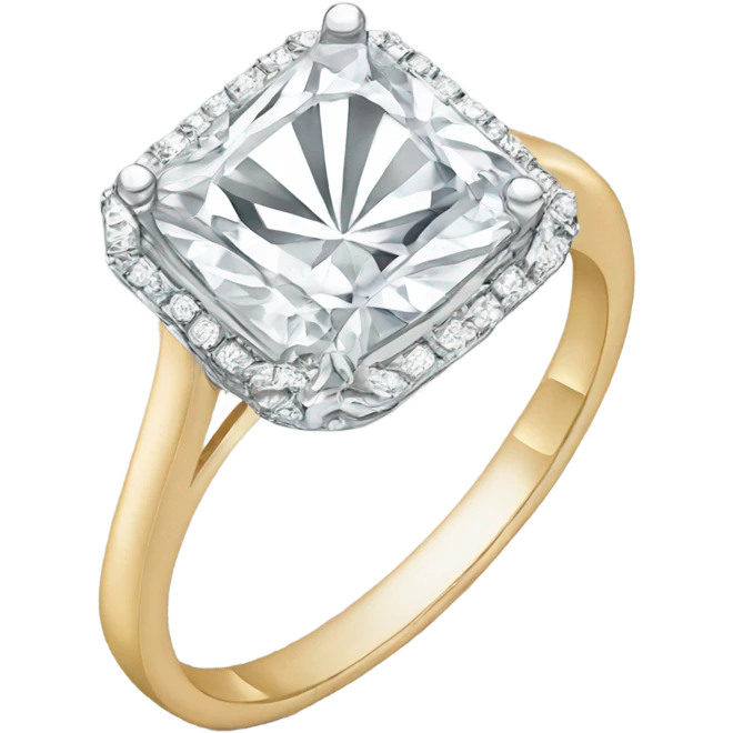 Proposal diamond ring emoji