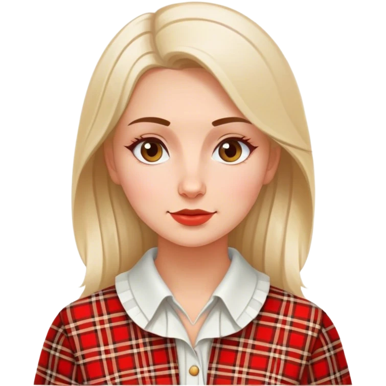 patriot polish european woman simple patriot politician modern poland traditional plaid emoji