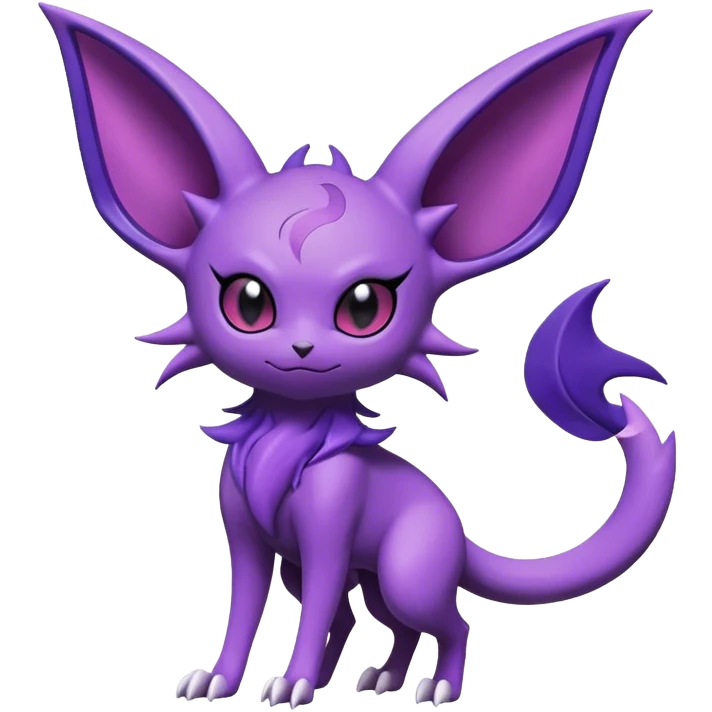 Noibat-Haunter-Espeon-hybrid, full body emoji