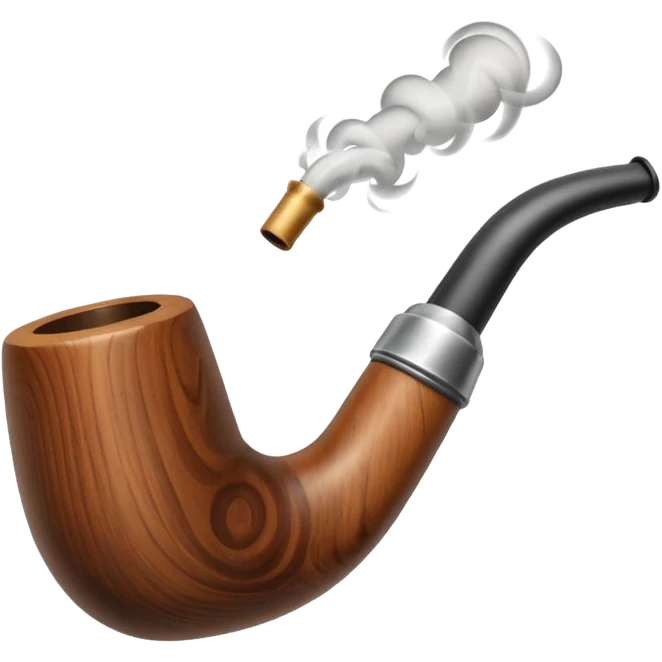 Une pipe  emoji