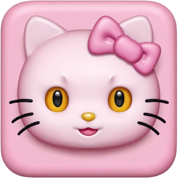 Hello kitty emoji