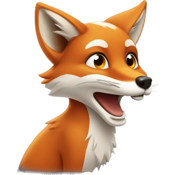 smiling fox emoji