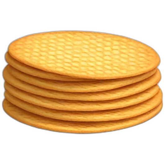 Wafer rolls emoji