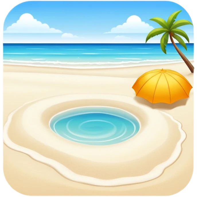 Beach emoji