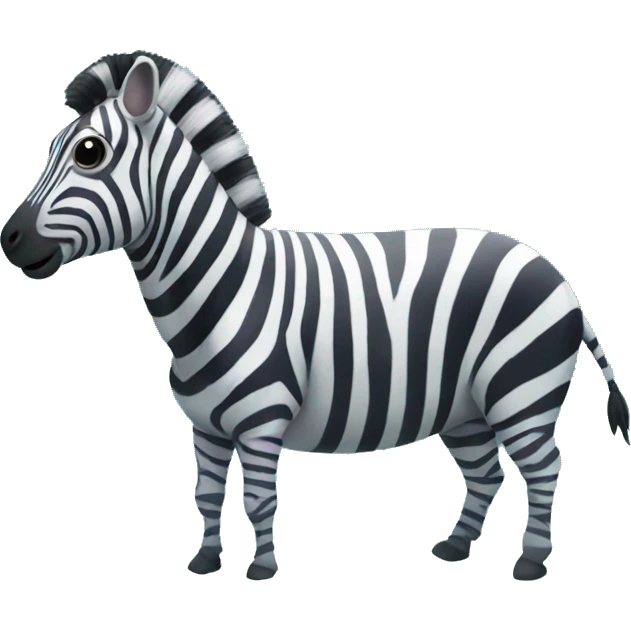 Zebra underwater  emoji