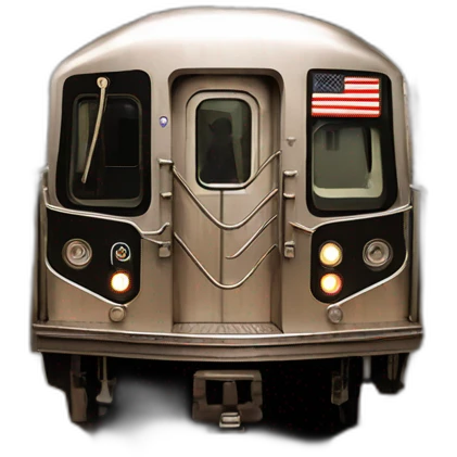 New York Subway train emoji
