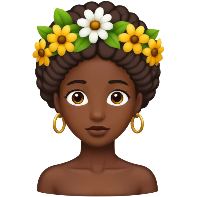 🧚🏿‍♀️🌸 emoji