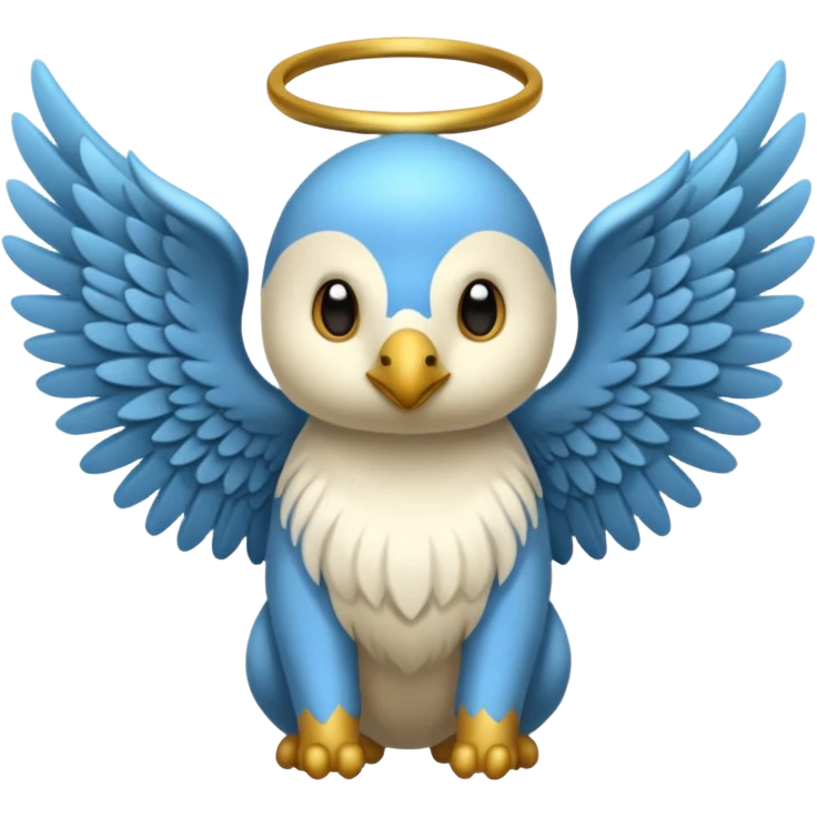 un animal ange de mongolie emoji