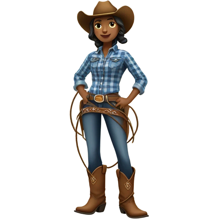 Cow girl  emoji