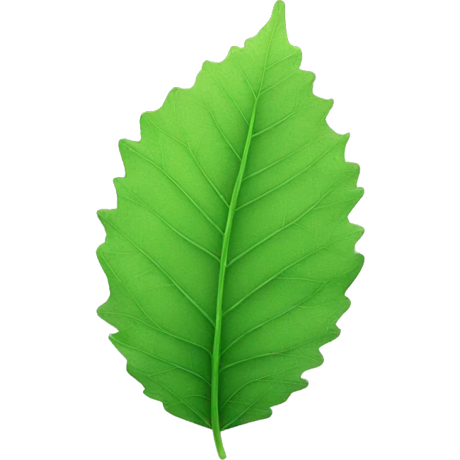 Leaf emoji