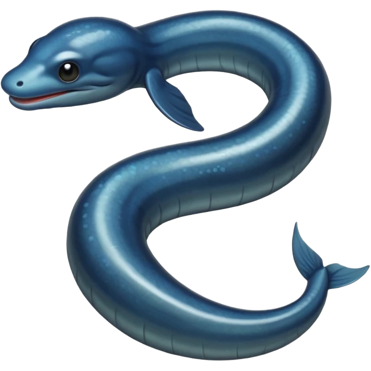 Hyper-realistic photo-realistic real life real Eel emoji