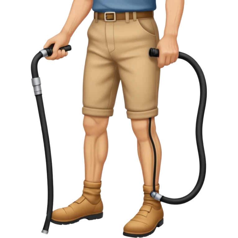 Hose , old man leg emoji