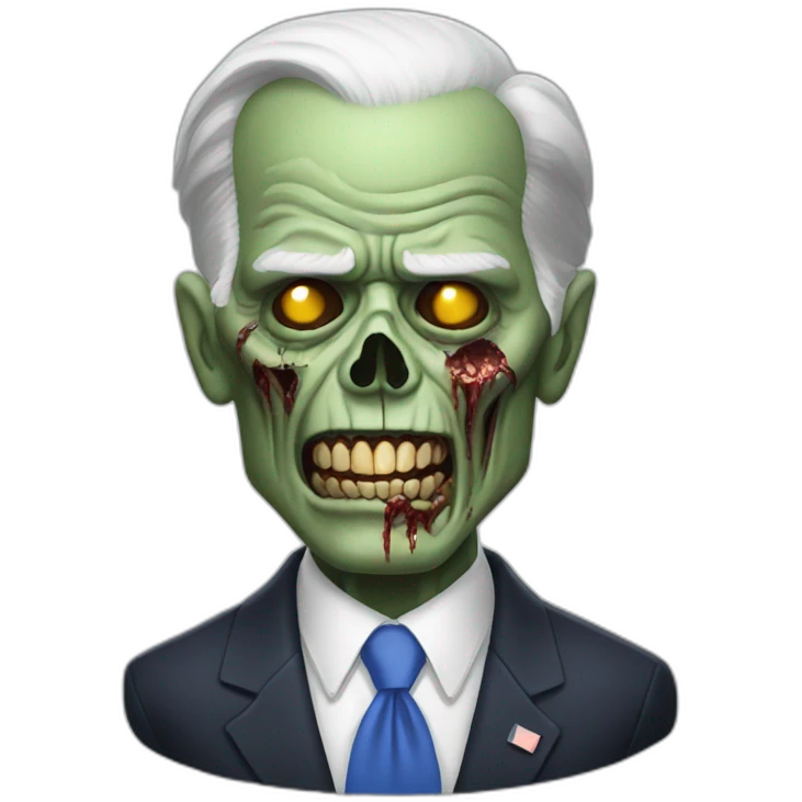 biden zombie emoji