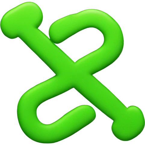 plus sign. Make it green emoji