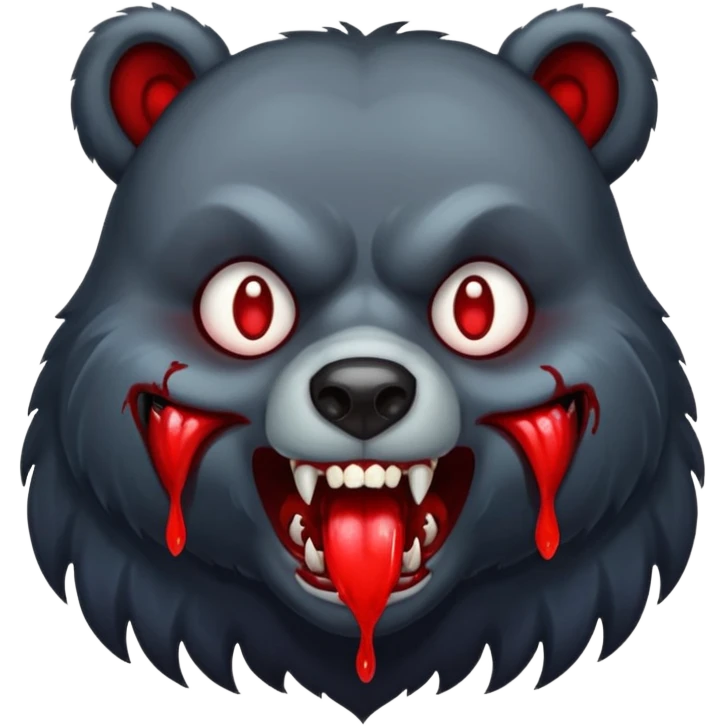 vampire bear emoji