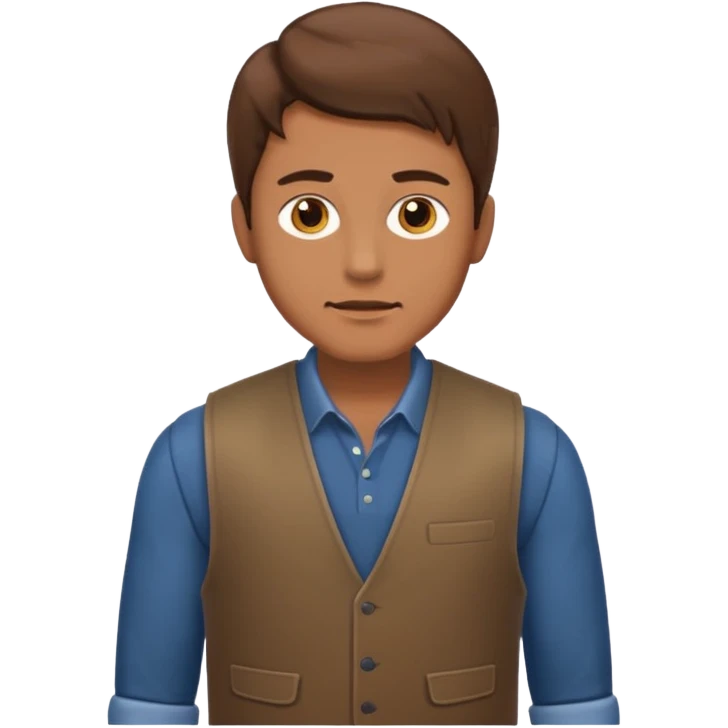 man in Vests emoji