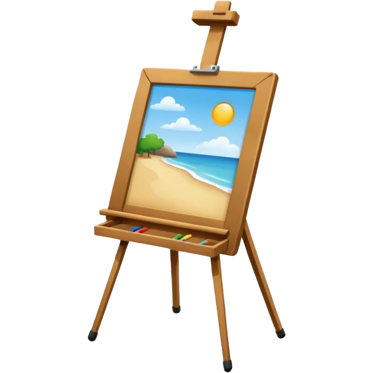 artist easel emoji