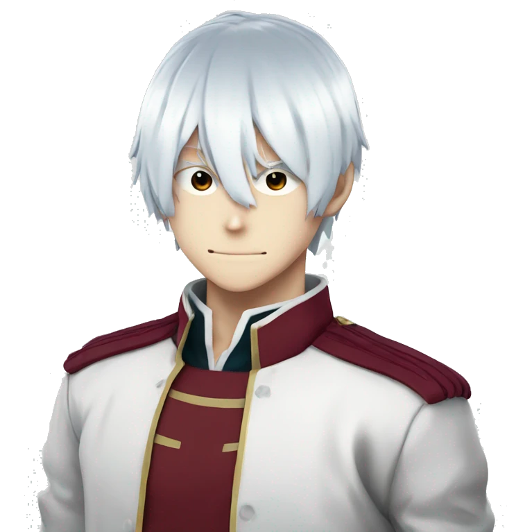 Shoto Todoroki my hero academia emoji