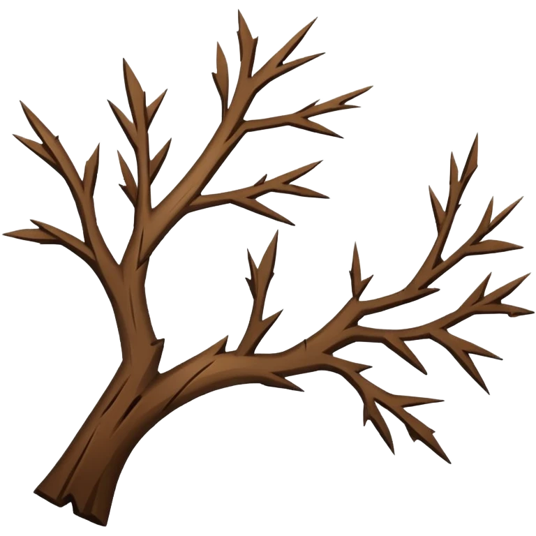broken branch emoji