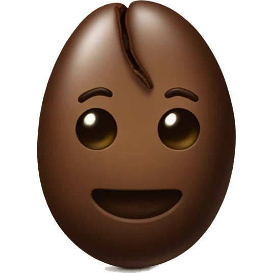 coffee bean emoji