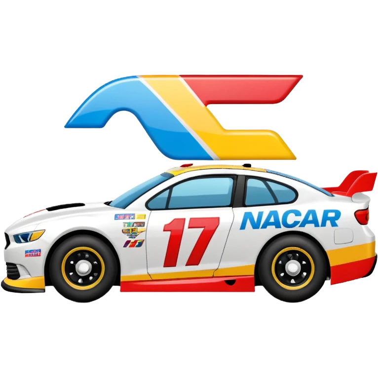 NASCAR BEING ON PRIME VIDEO EMOJI FOR FANS emoji
