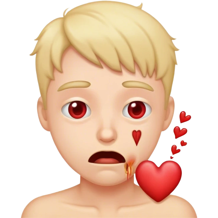 Heart vomit emoji
