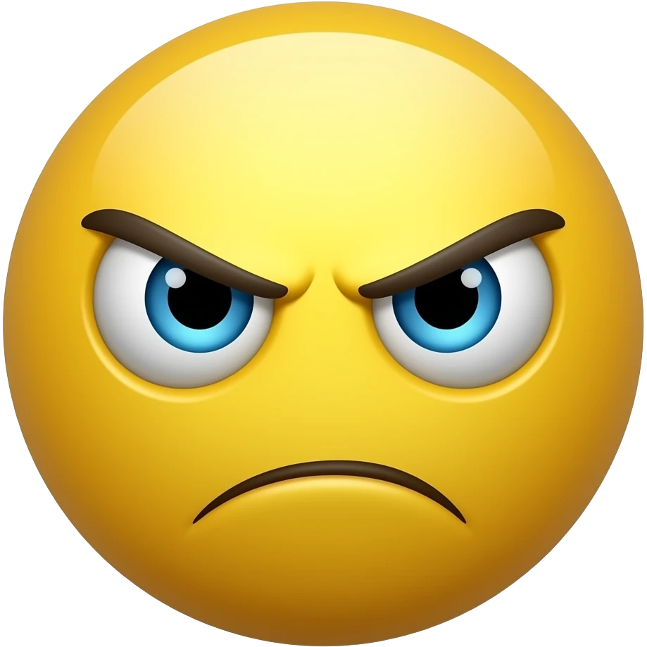 Make a stupid ugliest funny face yellow emoji emoji