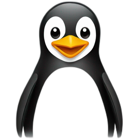 linux tux penguin emoji