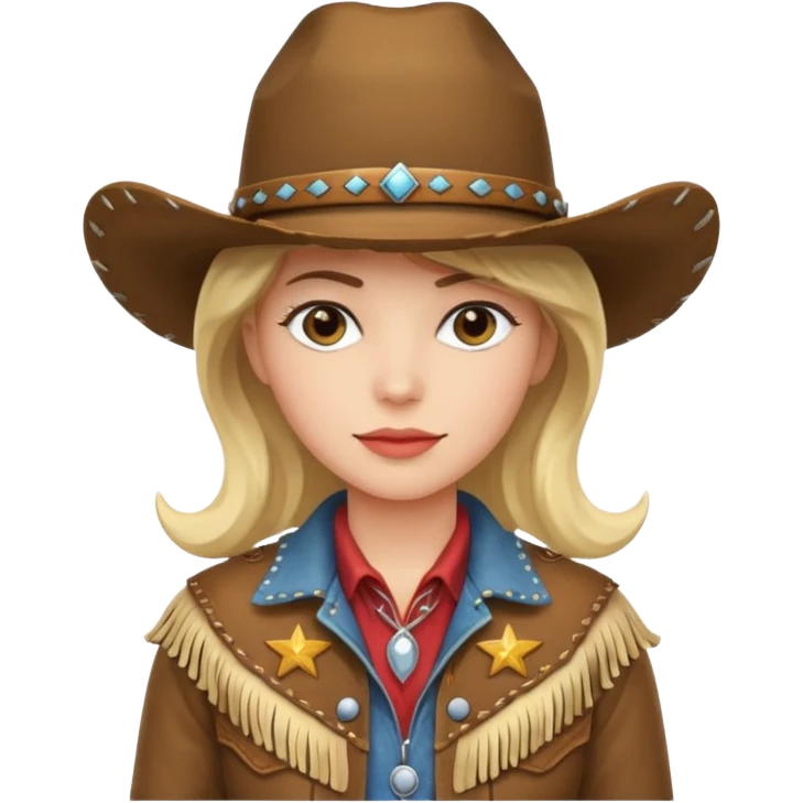 Cowgirl emoji