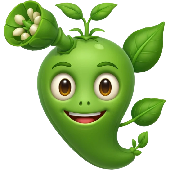 pea shooter pvz emoji