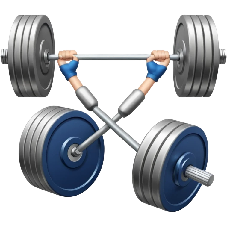 Haltère de muscu emoji