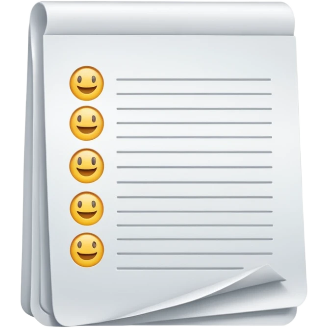 Liste emoji