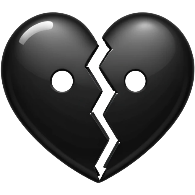 💔🖤 emoji