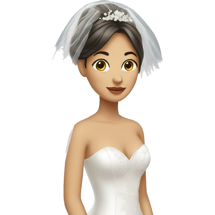 Bride with veil emoji